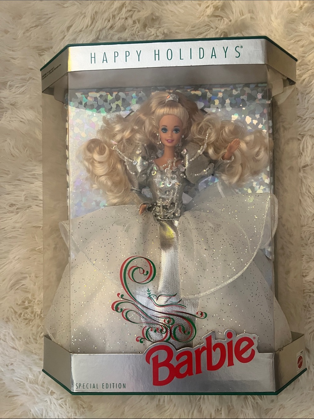 Special Edition 1992 Happy Holidays Barbie, item #1429 UNOPENED NEW IN BOX